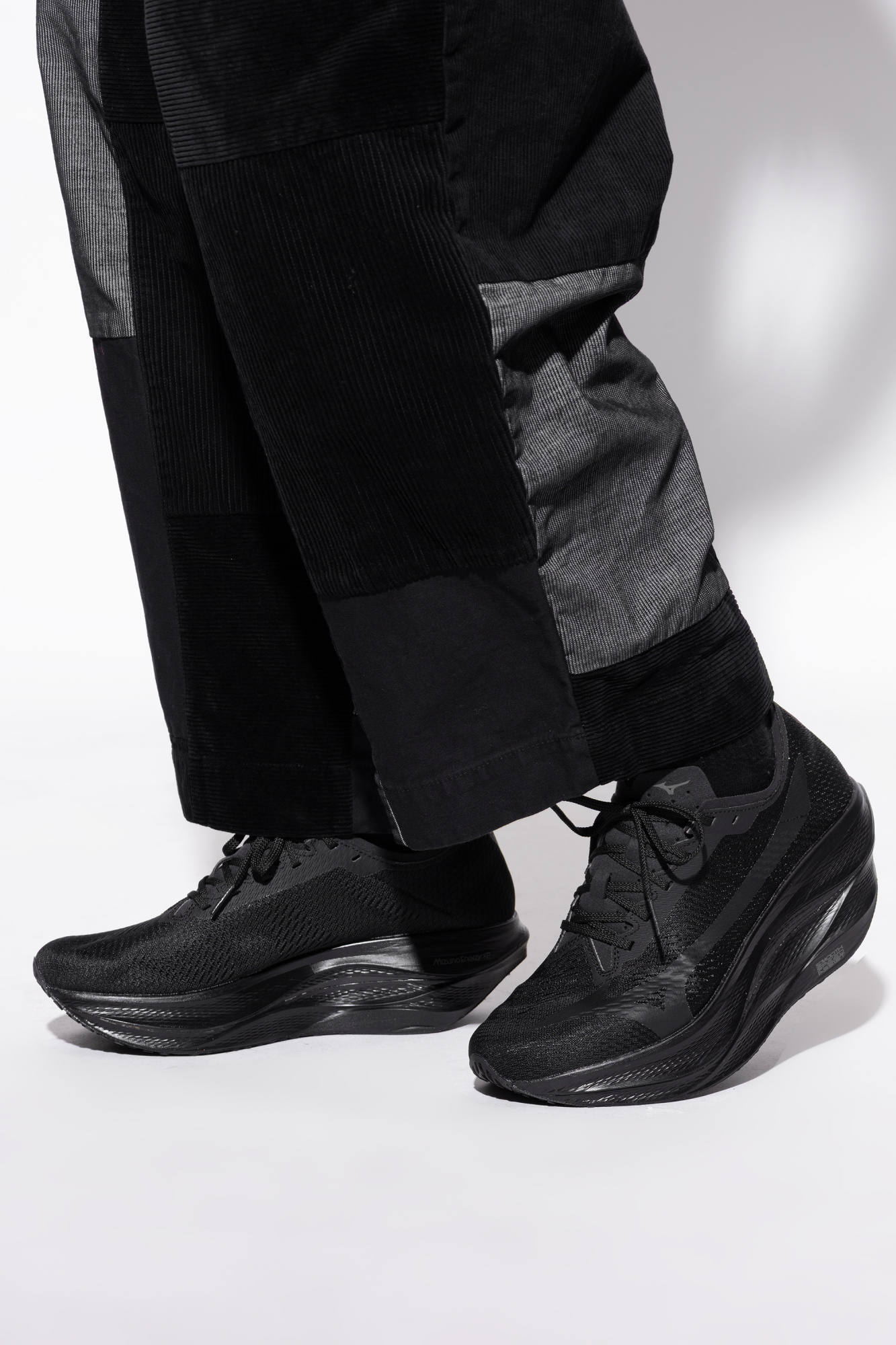 Black Comme des Garcons Homme Plus X Mizuno Comme des Garçons